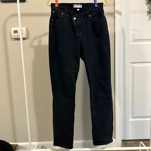 Abercrombie & Fitch Curve Love The Dad High Rise Jean